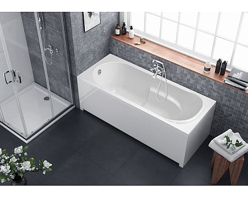 Ванна акриловая Berges Lumbo 150x75