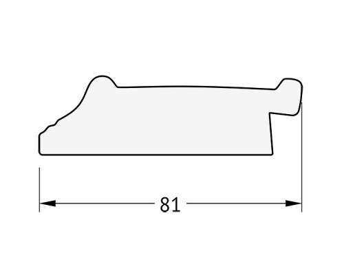 Зеркало Evoform Exclusive-G 120х95 BY 4354 с гравировкой в багетной раме - Черный ардеко 81 мм