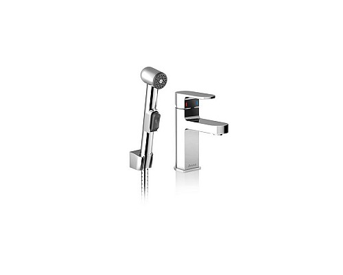 Смеситель для умывальника с гигиеническим душем Ravak X070092