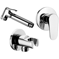 Гигиенический душ со смесителем Remer L30ES02332OL Хром