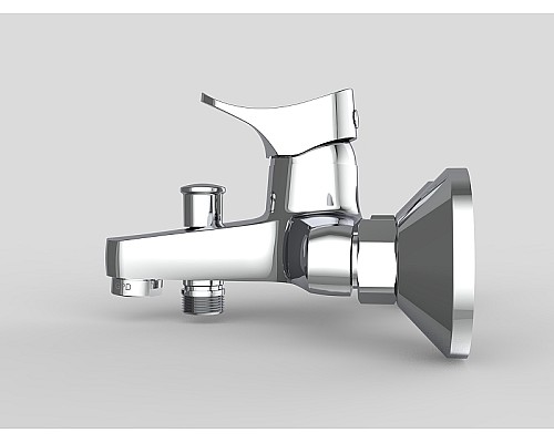 Смеситель для ванны GPD Florus MBB170 Хром