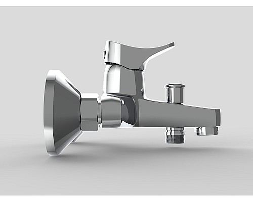 Смеситель для ванны GPD Florus MBB170 Хром