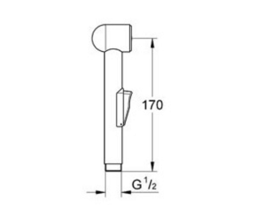 Готовое решение Grohe для гигиенического душа 124434