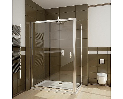 Душевая дверь Radaway Premium Plus DWJ 110 33302-01-01N профиль Хром стекло прозрачное