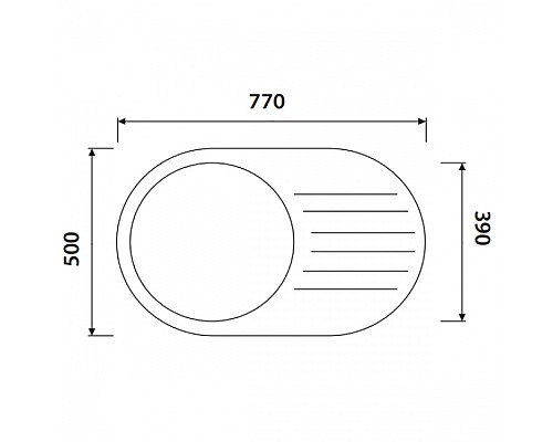 Кухонная мойка KAISER KGM-7750-W Кухонная мойка KAISER KGM-7750-W