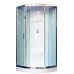 Душевая кабина Royal Bath НК 100x100 стекло прозрачное задняя стенка Белая