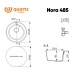 Кухонная мойка Ulgran Quartz Трюфель