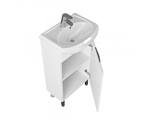 Тумба под раковину СанТа Родос 45 N 206020 Белая