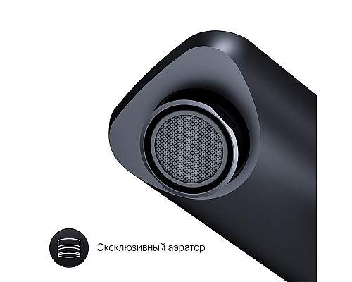 Смеситель для раковины AM.PM X-Joy F85A02522 Черный матовый