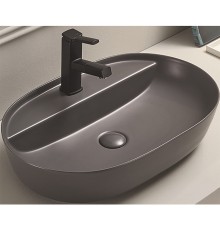 Раковина-чаша CeramaLux 62 Серая матовая
