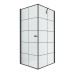 Душевое ограждение NEW TRENDY NEW SOLEO BLACK L 90x90x195 (черный)