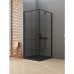 Душевое ограждение NEW TRENDY NEW SOLEO BLACK L 90x90x195 (черный)