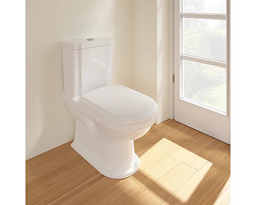 Унитаз компакт Villeroy&Boch Hommage 666210R1 без бачка и сиденья