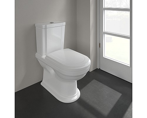 Унитаз компакт Villeroy&Boch Hommage 666210R1 без бачка и сиденья