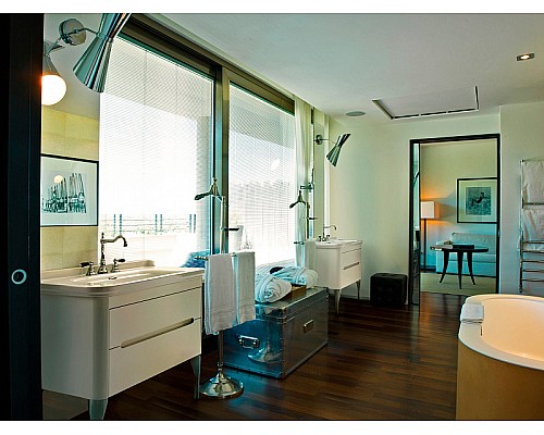 Раковина подвесная на 100 см Kerasan Waldorf 4142K1*3