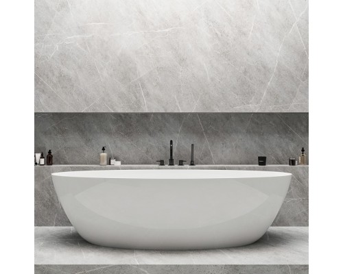 Смеситель для ванны на 4 отверстия Omnires Y Y1232BL черный BLH