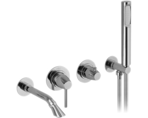 Смеситель для ванны с душем Webert Opera Moderna OE860312015