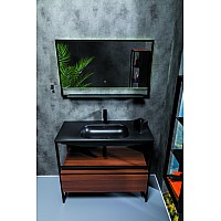 Ящик под консоль Armadi Art Loft 100 dark wood, 1 полка