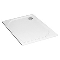 Душевой поддон из искусственного камня Radaway Paros D 80x100x13 белый
