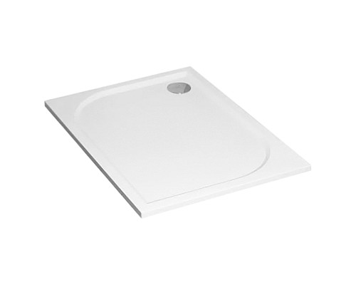 Душевой поддон из искусственного камня Radaway Paros D 80x100x13 белый