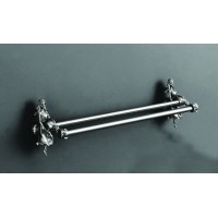Полотенцедержатель двойной подвесной 60 см. ART&MAX AM-0618-T