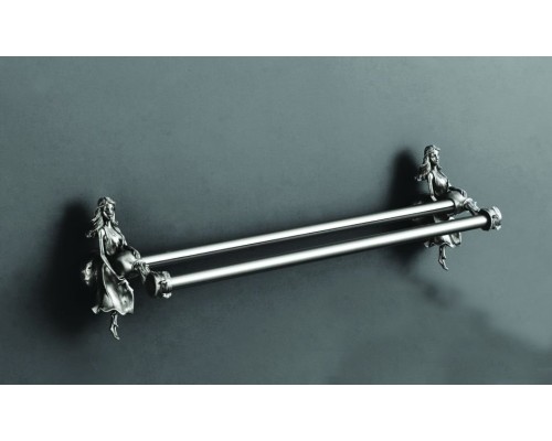 Полотенцедержатель двойной подвесной 60 см. ART&MAX AM-0618-T