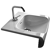 Раковина Kerasan Inka Project 341201 40x40 белый