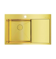 Кухонная мойка Omoikiri Akisame 78-LG-L 4973085 светлое золото