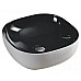 Раковина-чаша CeramaLux 43 360 Черная Белая