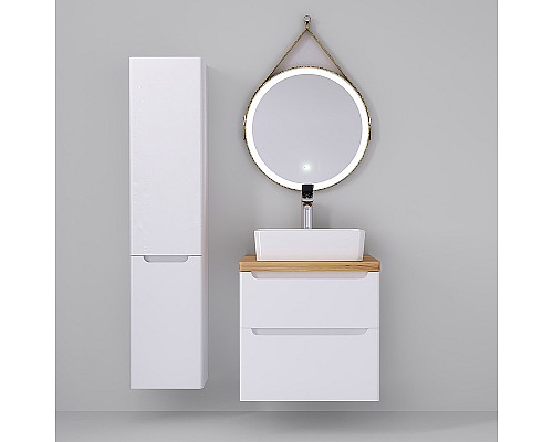 Столешница под раковину Jorno Wood 60 Wood.06.60/LW Светлое дерево