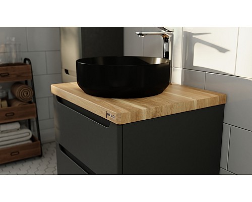 Столешница под раковину Jorno Wood 60 Wood.06.60/LW Светлое дерево