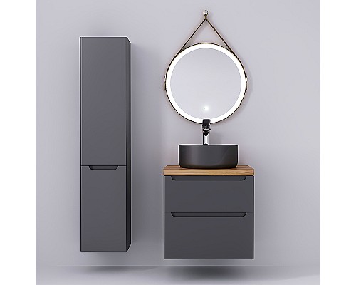 Столешница под раковину Jorno Wood 60 Wood.06.60/LW Светлое дерево