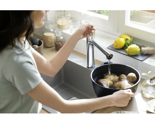 Смеситель для кухни Hansgrohe Zesis M33 Черный матовый