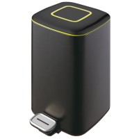 Ведро квадратное черное Boheme Q 10948-B