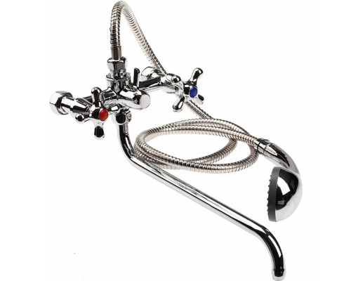 Смеситель для ванны Сантаком 276119с универсальный Хром