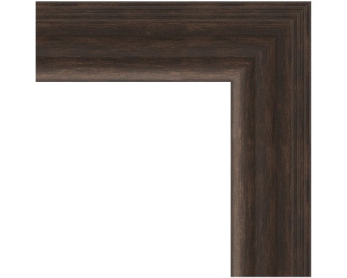 Зеркало Evoform Exclusive 101х71 BY 1194 с фацетом в багетной раме - Палисандр 62 мм