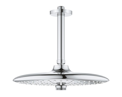 Верхний душ Grohe и потолоный Душевой кронштейн Grohe 142 мм