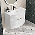 Раковина Kerama Marazzi RIVA мебельная с крепежом 80, белая глянцевая
