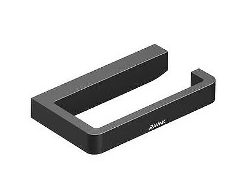 Держатель туалетной бумаги Ravak 10° X07P565 Черный матовый