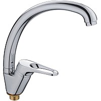 Смеситель для кухни Haiba HB4113-2 Хром