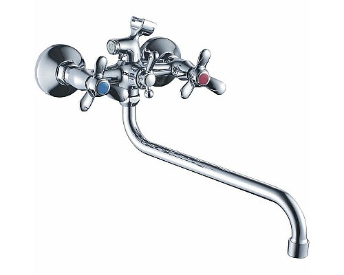 Смеситель для ванны Haiba HB2212 универсальный Хром