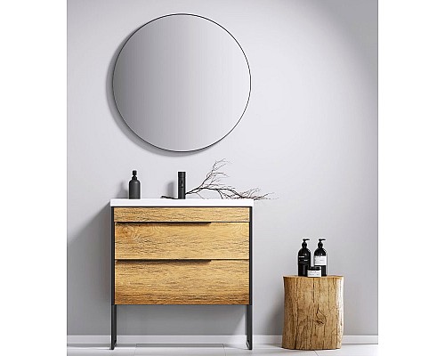 Тумба под раковину Aqwella Fargo 70 FRG0107DB Дуб балтийский