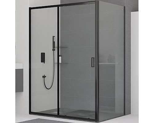 Душевой уголок RGW Classic CL-48B 150x90 32094895-014 Черный матовый