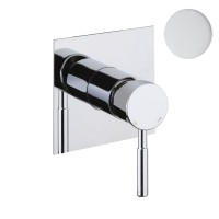 Смеситель для душа встраиваемый Webert Rimini RI880101740 белый