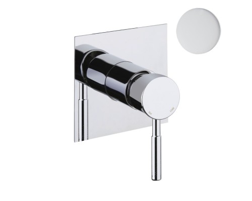 Смеситель для душа встраиваемый Webert Rimini RI880101740 белый