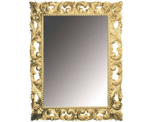 Зеркало прямоугольное, Armadi Art золото массив