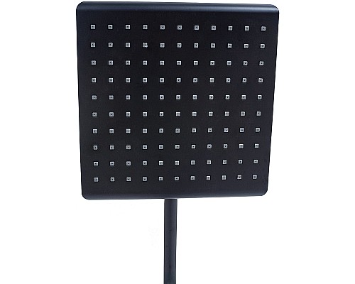 Душевая система Agger Brilliant A0394444 Черная матовая