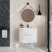 Зеркало Kerama Marazzi CONO круглое 70, черное матовое