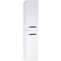 Шкаф пенал Bellezza Рокко 35 4623704180012 подвесной Белый