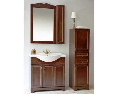 Шкаф пенал Orange Classic 40 Орех